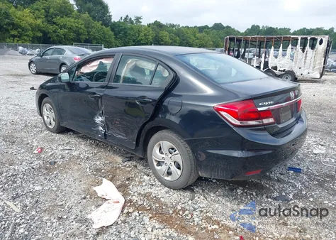 2014 Honda Civic Lx from USA, damaged, VIN 2HGFB2F58EH538386